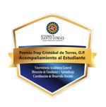 Premio Fray Cristóbal de Torres, O.P. - Categoría Acompañamiento al Estudiante