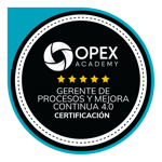 Gerente de Procesos y Mejora Continua 4.0