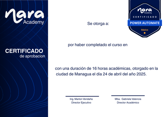 Imagen de la credencial