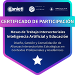 Participación en Mesas de Trabajo sobre IA y Educación