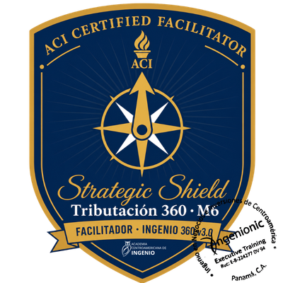 TRIB360 Facilitator Badge · M6 Planificación Fiscal — Incentivos y Gestión de Riesgo DGI