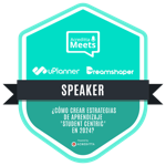 Speaker del Webinar "Cómo crear estrategias de aprendizaje "Student Centric" en 2024"