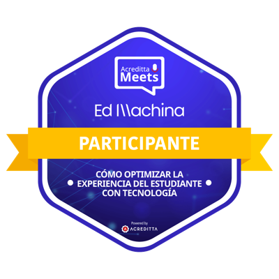 Participante del Webinar "Cómo optimizar la experiencia del estudiante de la mano de la tecnología"