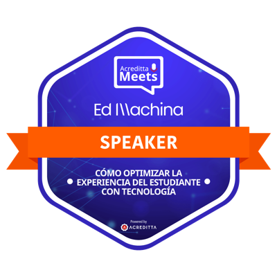 Speaker del Webinar "Cómo optimizar la experiencia del estudiante de la mano de la tecnología"