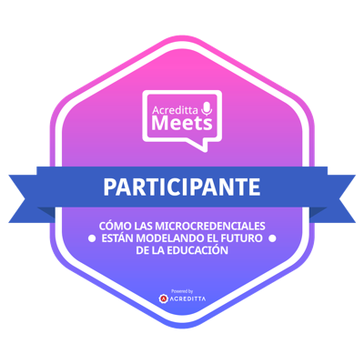 Participante del Webinar "Cómo las Microcredenciales están modelando el futuro de la educación"