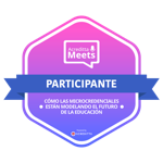 Participante del Webinar "Cómo las Microcredenciales están modelando el futuro de la educación"