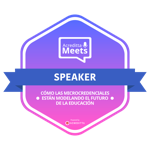 Speaker del Webinar "Cómo las Microcredenciales están modelando el futuro de la educación"