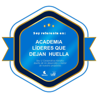 Academia de líderes que dejan huella - Nivel oro