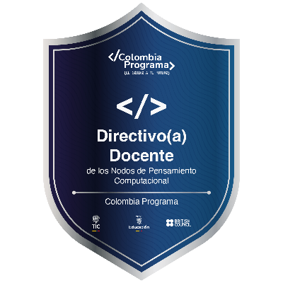 Directivo(a) Docente de los Nodos de Pensamiento Computacional Colombia Programa