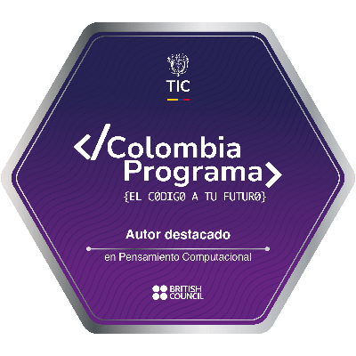 Autor destacado Banco Virtual de Recursos de Pensamiento Computacional Colombia Programa