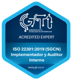 Taller ISO 22301:2019 (SGCN) Implementador y Auditor Interno
