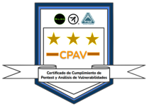 CPAV | Certificado de Cumplimiento de Pentest y Análisis de Vulnerabilidades