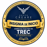 TREC 4G — INSIGNIA DE INICIO Especialización en Terapia Racional Emotiva Conductual 4.ª Generación · 2026