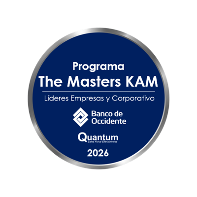 Programa The Masters KAM - Líderes Segmento Empresas y Corporativo
