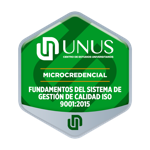 Microcredencial: Fundamentos del Sistema de Gestión de Calidad ISO 9001:2015