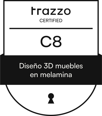 C8: Diseño 3D muebles en melamina