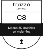 C8: Diseño 3D muebles en melamina