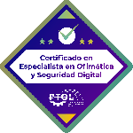 Insignia de Especialista en Ofimática y Seguridad Digital