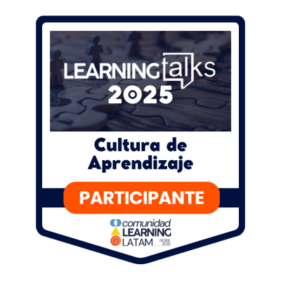 Participante Learning Talks 2025: Cultura de Aprendizaje