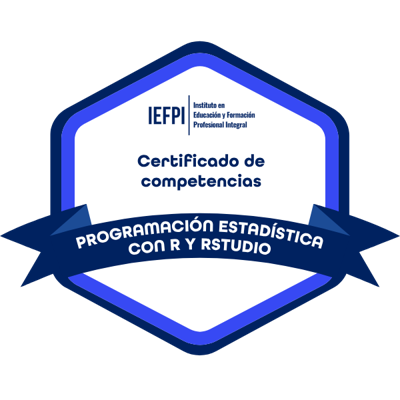 Certificado de Competencias en Análisis Estadístico con R y RStudio